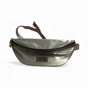 Versace Silver Belt Bag